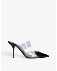 Alaïa - Pointed-Toe Leather Stiletto Pumps - Lyst