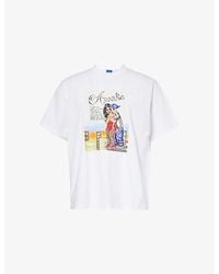 AWAKE NY - Hug Graphic-Print Short-Sleeve Cotton T-Shirt - Lyst