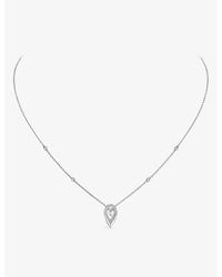 Messika - Fiery And 0.25Ct Diamond Pendant Necklace - Lyst
