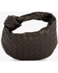 Bottega Veneta - Mini Jodie Intrecciato Leather Top-handle Bag - Lyst