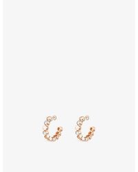 Messika - Vibes Mini 18Ct And 3.28Ct Diamond Hoop Earrings - Lyst