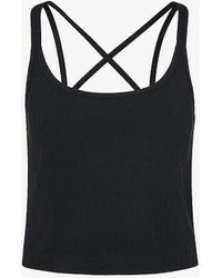 Whistles - Ribbed Stretch-woven Vest Top X - Lyst