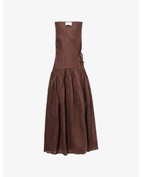 chocolate brown dresses casual Lateasha Dress main image 0