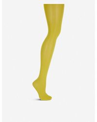Falke Matt Deluxe 30 Tights - Yellow