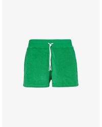 Polo Ralph Lauren - Logo-embroidered Cotton-terry Shorts - Lyst