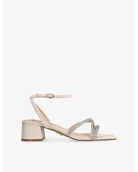 Steve Madden - Gabby 135 Suede Heeled Sandals - Lyst
