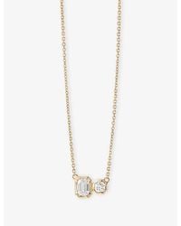Astley Clarke - Mini Toi Et Moi 14Ct And Lab-Grown Diamond Pendant Necklace - Lyst