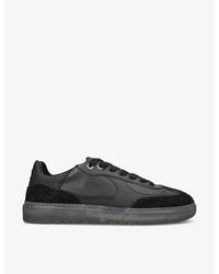 Represent - Virtus Leather And Suede Low-top Trainers - Lyst