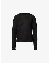 Rick Owens - Round-neck Relaxed-fit Wool Jumper - Lyst