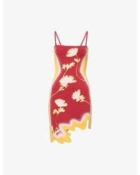 Ph5 - Lyndon Wavy-Hem Stretch-Knit Mini Dress - Lyst