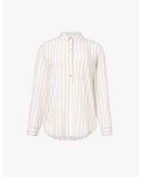 Rails - Elle Stripe-print Relaxed Fit Shirt - Lyst