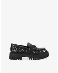 Kurt Geiger - Studded Chunky Loafers - Lyst