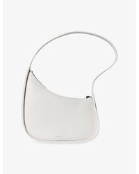 The Row - Half Moon Leather Shoulder Bag - Lyst