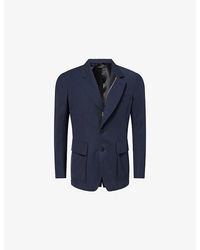 Tom Ford - Single-Breasted Zip-Up Cotton-Twill Blazer - Lyst