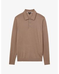 Reiss - Trafford Wool Polo Jumper - Lyst