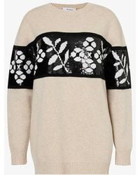 Max Mara - faggi Sequin-embellished Wool And Cashmere-blend Jumper - Lyst