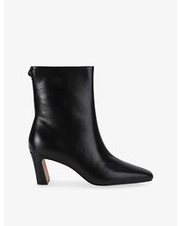 Kurt Geiger - Eaton Leather Ankle Boots - Lyst