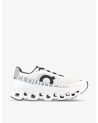 On Shoes - Cloudmonster Cushioned Chunky-soled Mesh Low-top Trainers - Lyst