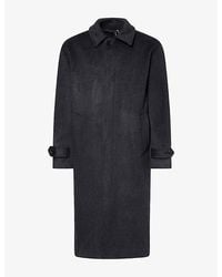 NN07 - Gibson Wool-Blend Coat - Lyst