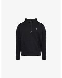 Polo Ralph Lauren - Logo-Embroidered Knit-Tech Stretch-Cotton Hoody - Lyst