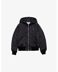 Prada - Re Nylon Lightweight Quilted Woven Jacket - Lyst