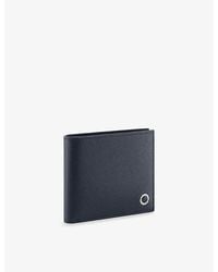 BVLGARI - Logo-Plaque Leather Bi-Fold Wallet - Lyst