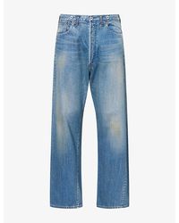 A.PRESSE - No.22 Wash Wide Denim Jeans - Lyst