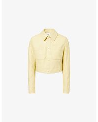 FRAME - The Small Leather Jacket - Lyst