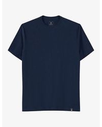 BOGGI - Short-Sleeved Branded-Tab Stretch-Cotton T-Shirt - Lyst