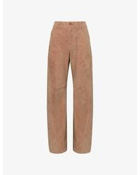 Oude Waag - Wale Straight-Leg Corduroy Trousers - Lyst