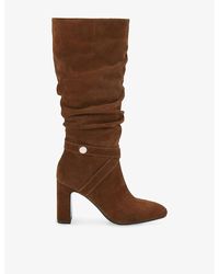 Carvela Kurt Geiger - Jackpot Slouch Suede Knee-High Boots - Lyst