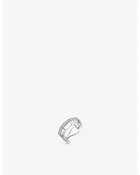 Messika - Moderniste Small 18Ct- And 0.05Ct Diamond Ear Clip - Lyst