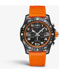 Breitling X82310a51b1s1 Endurance Pro Breitlight® And Rubber Quartz Watch - Orange