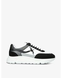 Axel Arigato - Rush Bee Bird Leather And Suede Low-top Trainers - Lyst
