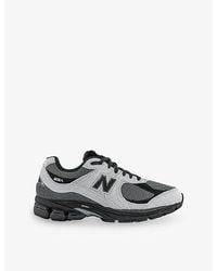 New Balance - 2002 Leather And Mesh Trainers - Lyst