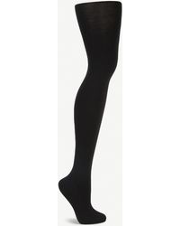 Wolford Women's Black Cashmere Silk Tights