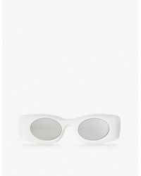Loewe - X Paula's Original Rectangular-frame Acetate Sunglasses - Lyst