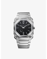 BVLGARI - Octo Finissimo Stainless-Steel Automatic Watch - Lyst