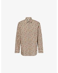 Dries Van Noten - Caper Floral-Print Cotton Shirt - Lyst