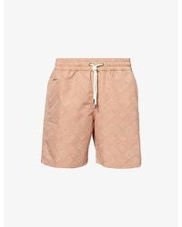 Frescobol Carioca - Santos Angra Madeira Print Swim Shorts - Lyst