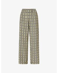 Away That Day - St Barts Wide-Leg Woven Trousers - Lyst
