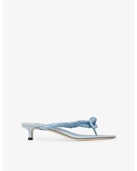 Jimmy Choo - Liss 35 Leather Heeled Sandals - Lyst