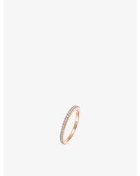 Messika - Joy 18Ct And 0.40Ct Diamond Wedding Ring - Lyst
