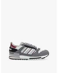 adidas - Zx 600 Suede, Mesh And Woven Low-Top Trainers - Lyst