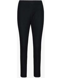 Whistles - Tapered Mid-rise Stretch-twill Trousers - Lyst