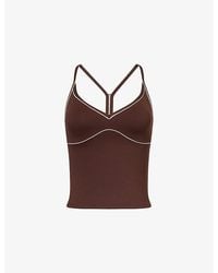 WE Are Tala - Dayflex Contrast Sweetheart Stretch-Woven Vest - Lyst