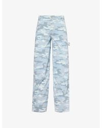 Damson Madder - Drew Straight-Leg Denim Jeans - Lyst