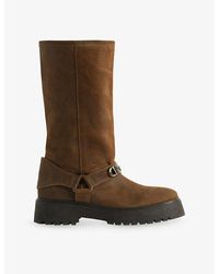Zadig & Voltaire - Angie Suede Boots - Lyst