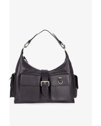 The Kooples - Amelia Multi-Pocket Leather Shoulder Bag - Lyst