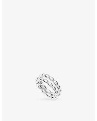 Missoma - Molten 925 Sterling Plated Brass Stacked Ring - Lyst
